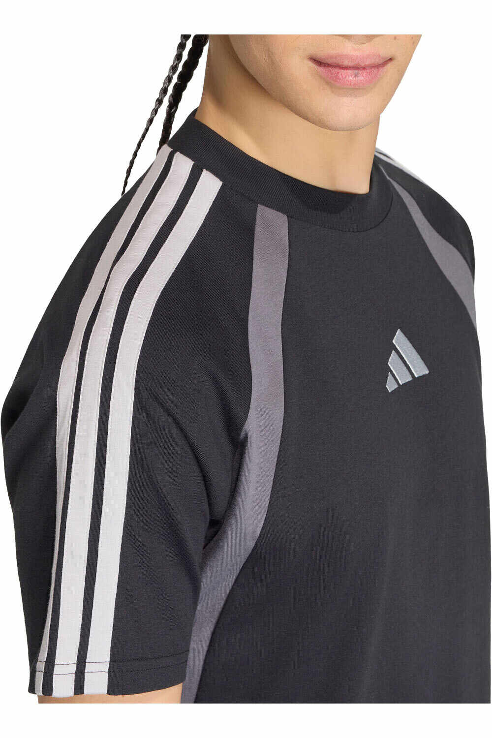 adidas camiseta manga corta hombre Camiseta Seasonal Ess bloques color 03