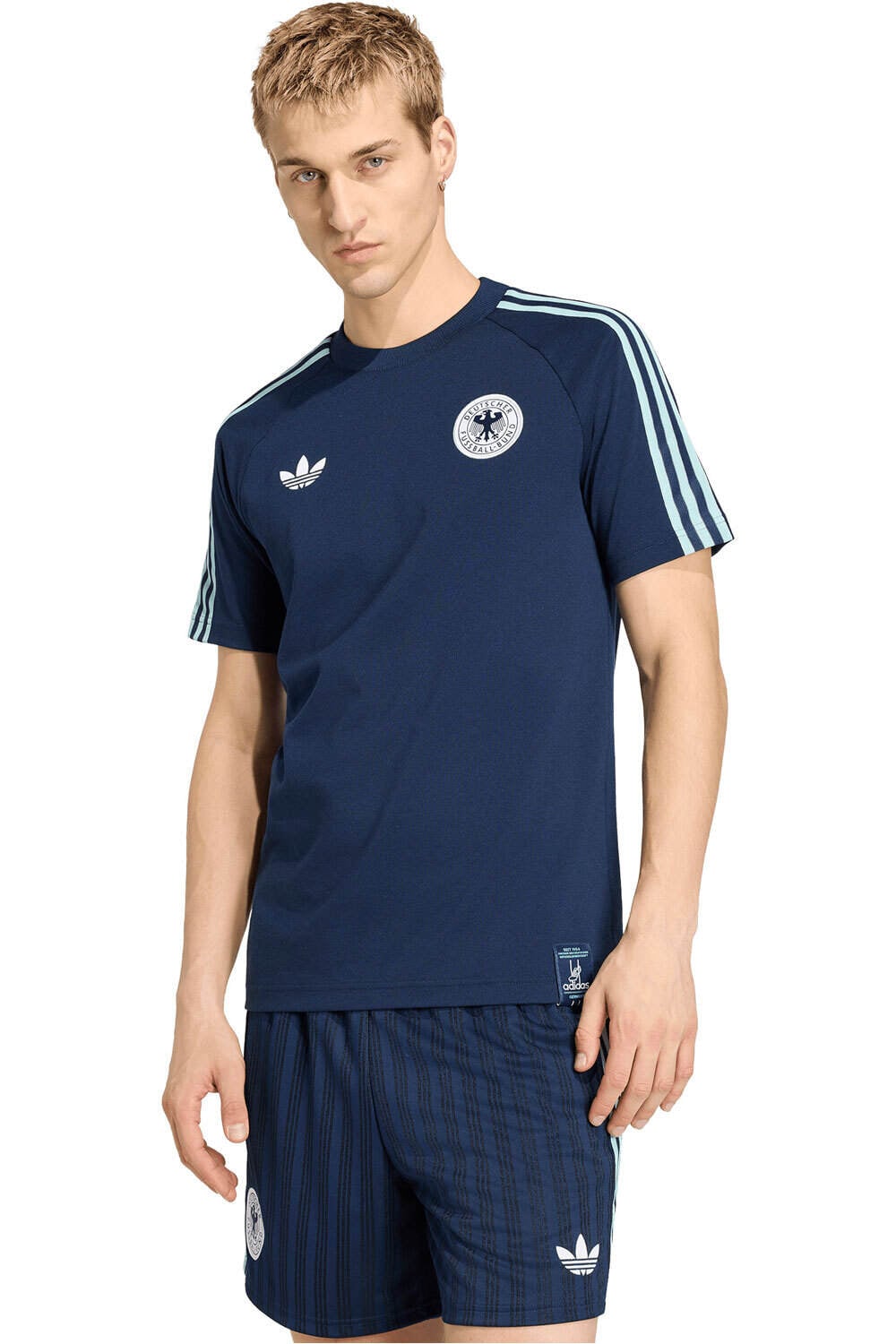 adidas camiseta manga corta hombre DFB OG TEE vista frontal