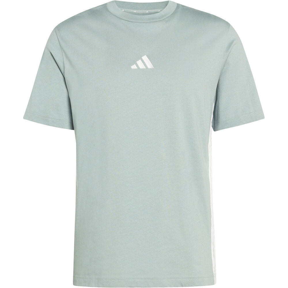 adidas camiseta manga corta hombre ESSENTIALS 3 STRIPES 04