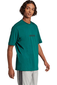 adidas camiseta manga corta hombre ESSENTIALS LINEAR SINGLE JERSEY vista detalle