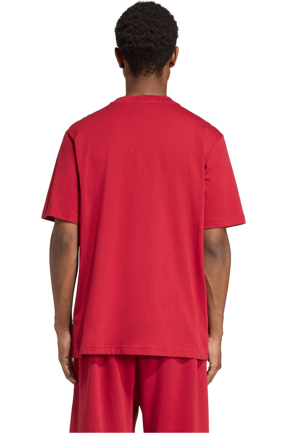 adidas camiseta manga corta hombre ESSENTIALS SMALL LOGO SINGLE JERSEY vista trasera