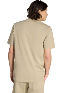 adidas camiseta manga corta hombre ESSENTIALS SMALL LOGO SINGLE JERSEY vista trasera