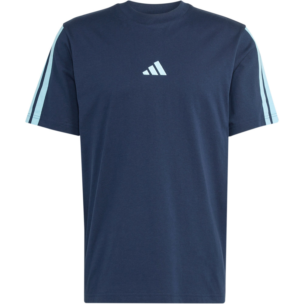 adidas camiseta manga corta hombre ESSENTIALS TRES RAYAS 04