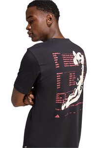 adidas camiseta manga corta hombre ESTAMPADA ANX HOOP vista detalle