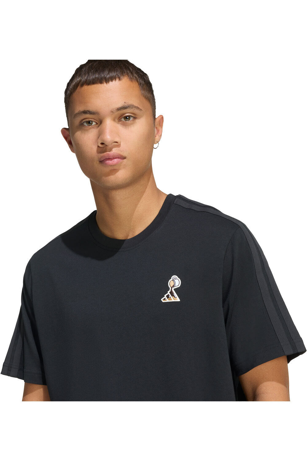 adidas camiseta manga corta hombre ESTAMPADA LUX COFFEE CAFE POUR vista detalle