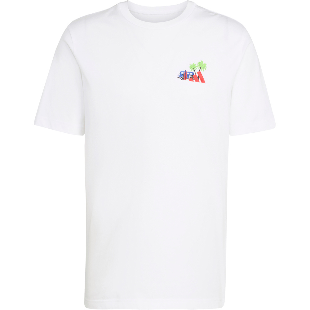 adidas camiseta manga corta hombre ESTAMPADA MINI EMBROIDERY SURFING 04