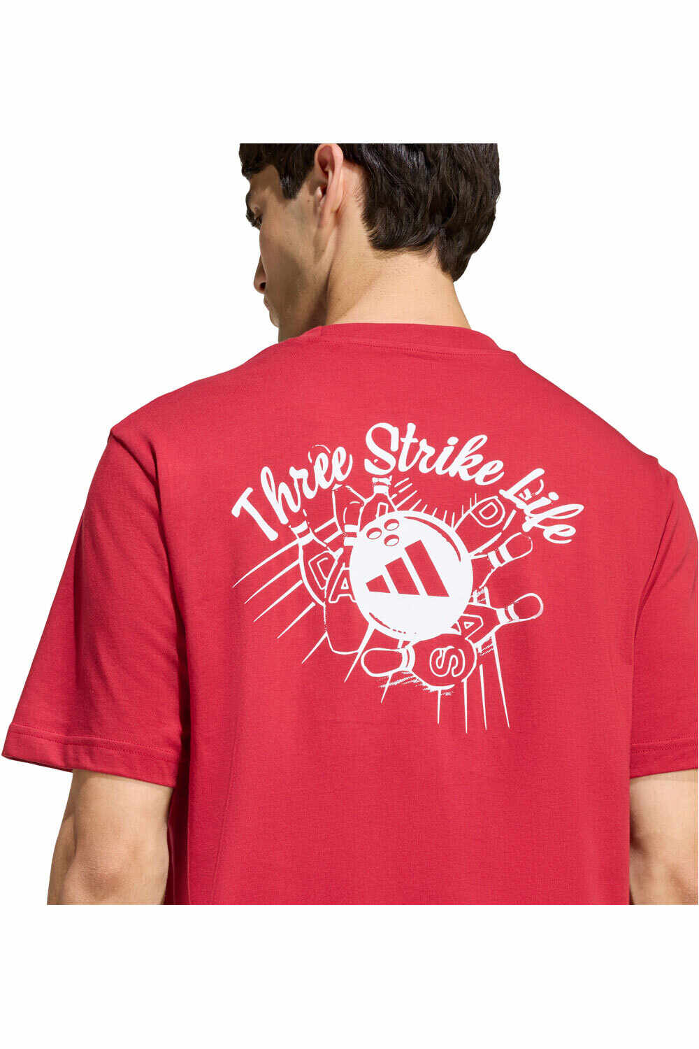 adidas camiseta manga corta hombre ESTAMPADA NOVELTY BOWL vista detalle