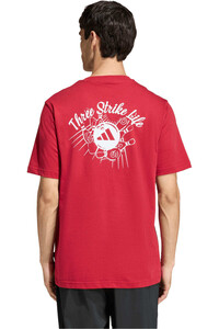 adidas camiseta manga corta hombre ESTAMPADA NOVELTY BOWL vista trasera