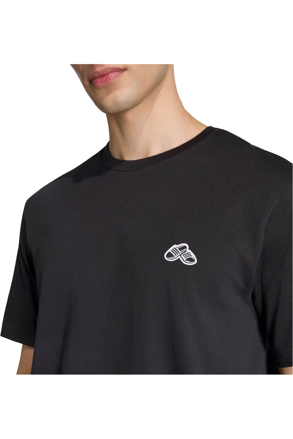 adidas camiseta manga corta hombre ESTAMPADA SUMMER SLIDES SPORT vista detalle