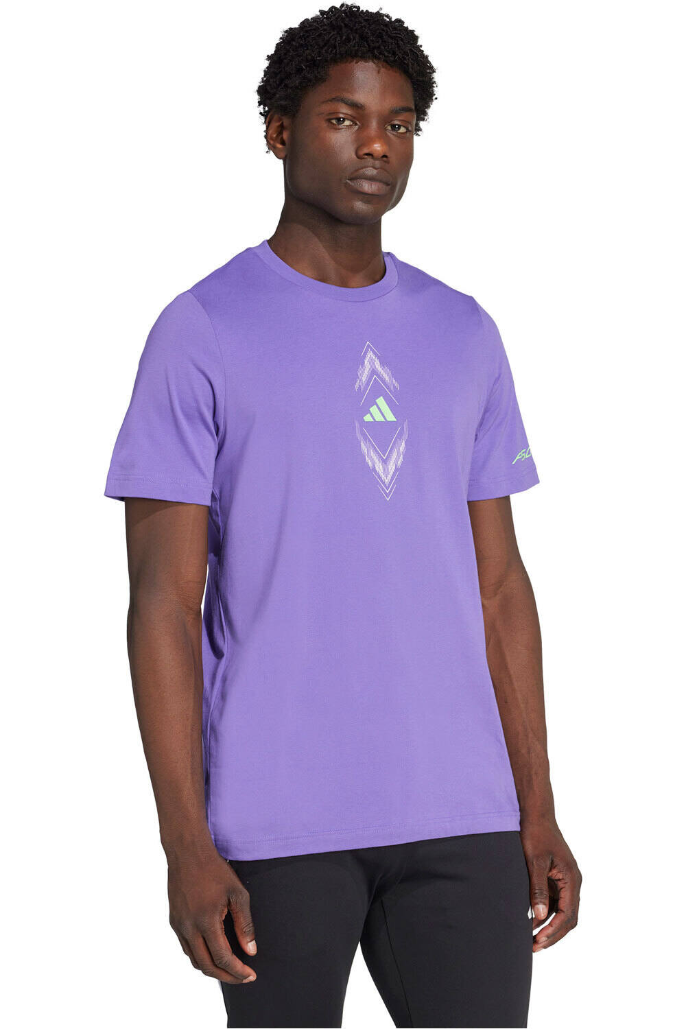 adidas camiseta manga corta hombre F50 vista detalle