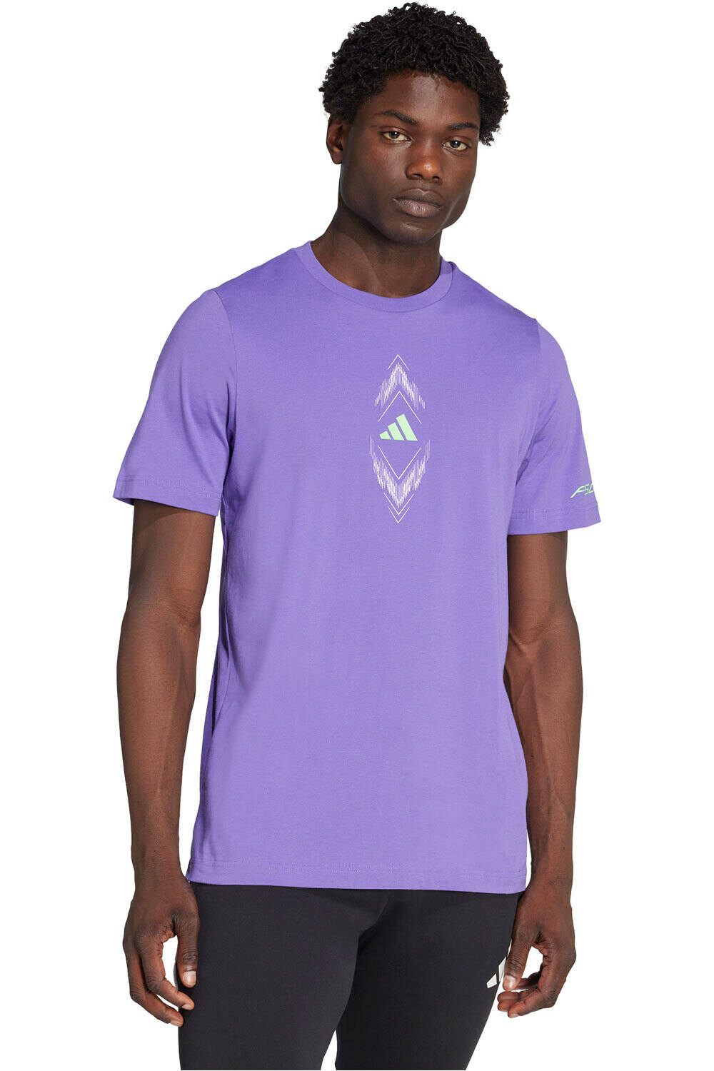 adidas camiseta manga corta hombre F50 vista frontal