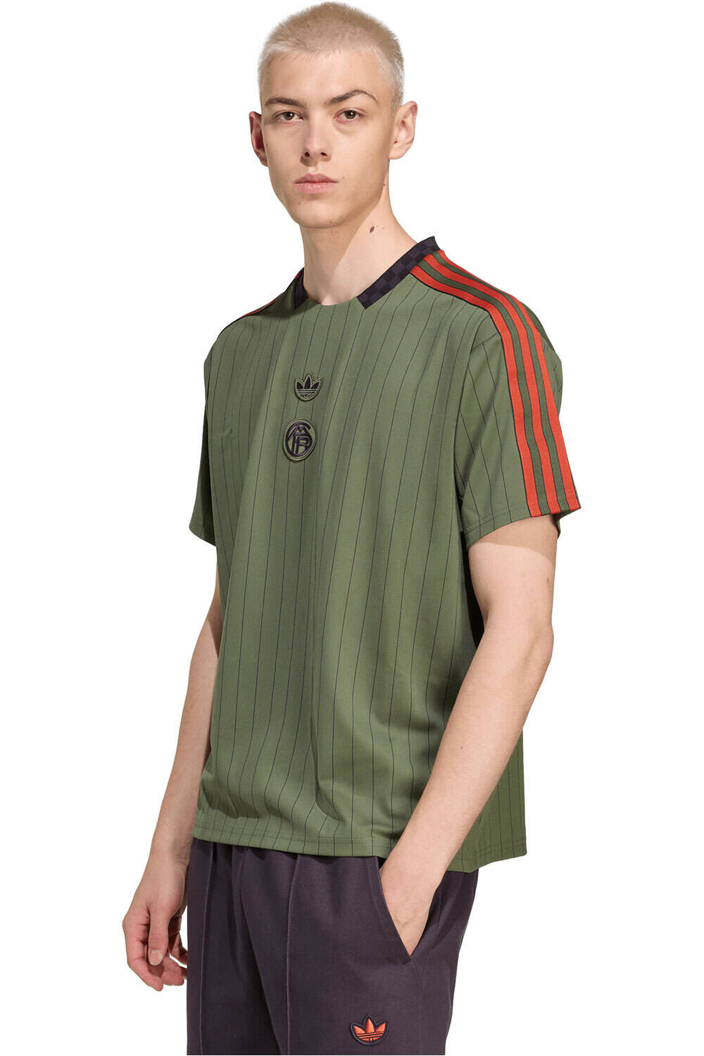 adidas camiseta manga corta hombre FCB ICON JSY vista frontal