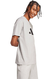adidas camiseta manga corta hombre FUTURE ICONS 3 BAR LOGO vista detalle