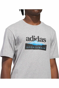 adidas camiseta manga corta hombre GRFICA SPORTSMAN MOUNTAIN vista detalle