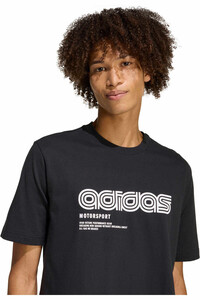 adidas camiseta manga corta hombre GRFICO LINEAL MOTORSPORT vista detalle