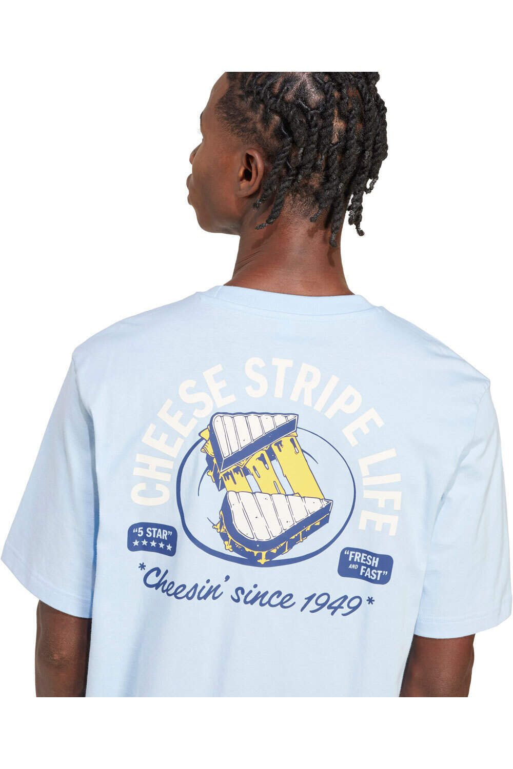 adidas camiseta manga corta hombre GRILLED CHEESE GRAPHIC 04