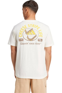 adidas camiseta manga corta hombre GRILLED CHEESE GRAPHIC vista trasera