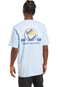 adidas camiseta manga corta hombre GRILLED CHEESE GRAPHIC vista trasera