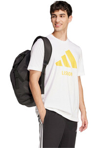 adidas camiseta manga corta hombre LISBON TEE vista detalle