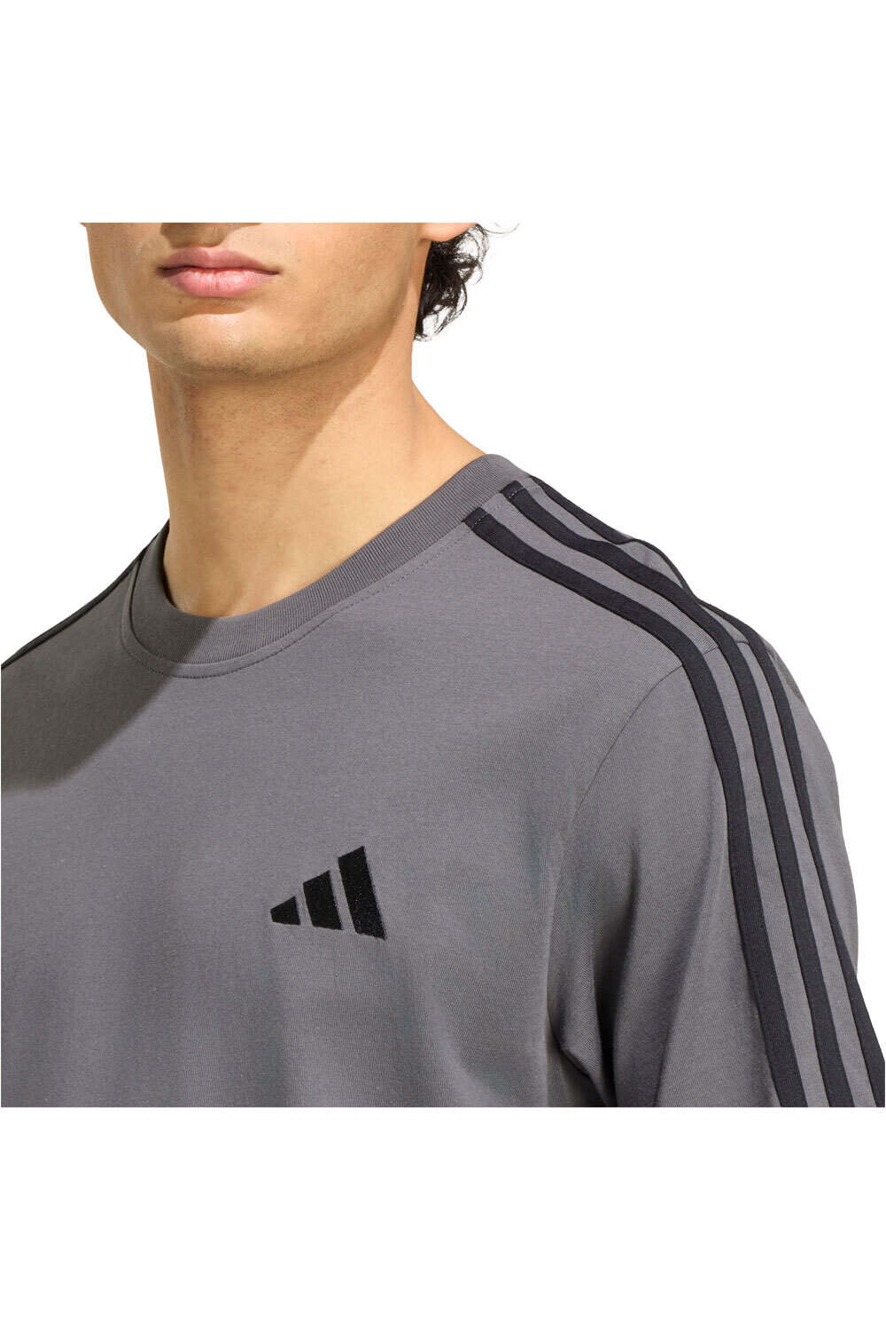 adidas camiseta manga corta hombre M 3S SJ LC T vista detalle