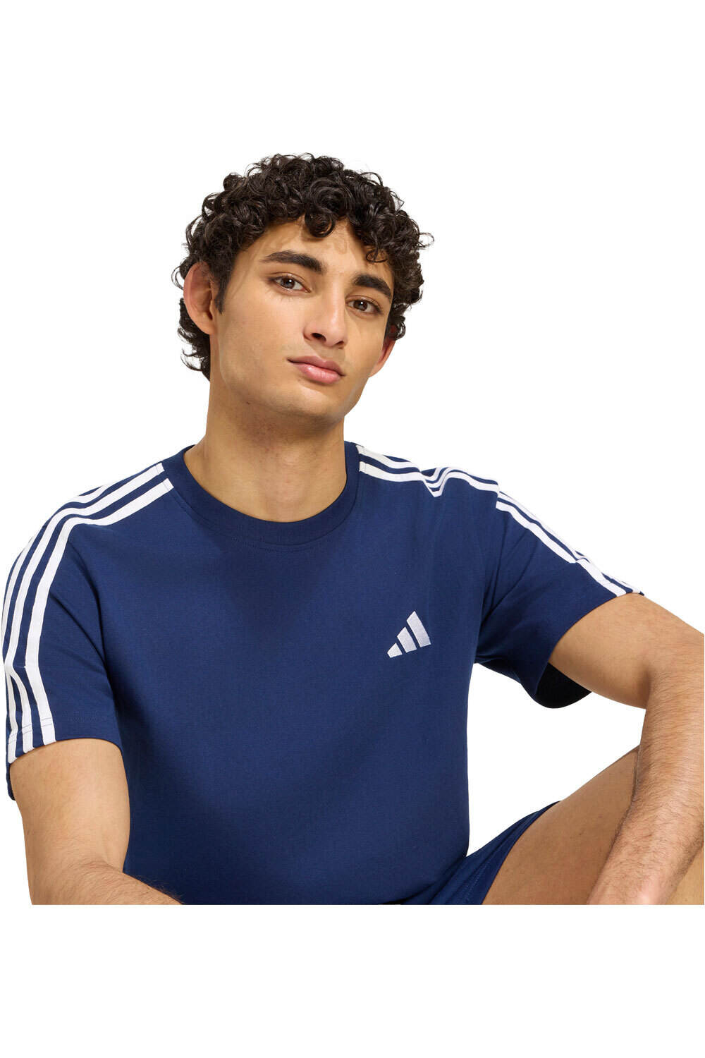 adidas camiseta manga corta hombre M 3S SJ LC T vista detalle