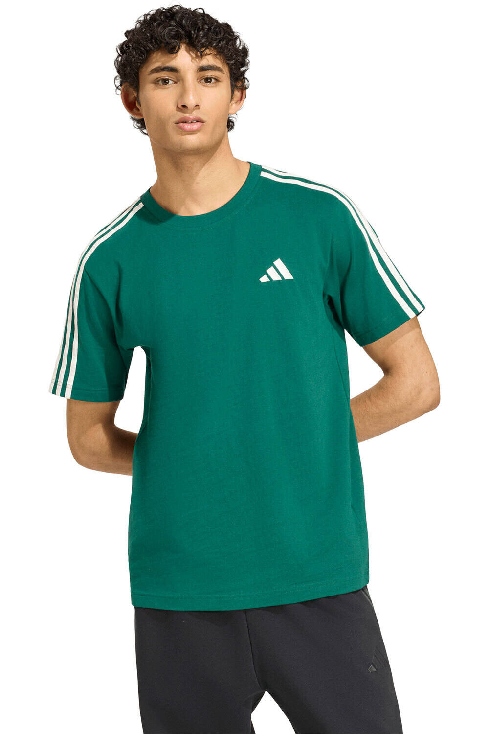 adidas camiseta manga corta hombre M 3S SJ LC T vista frontal