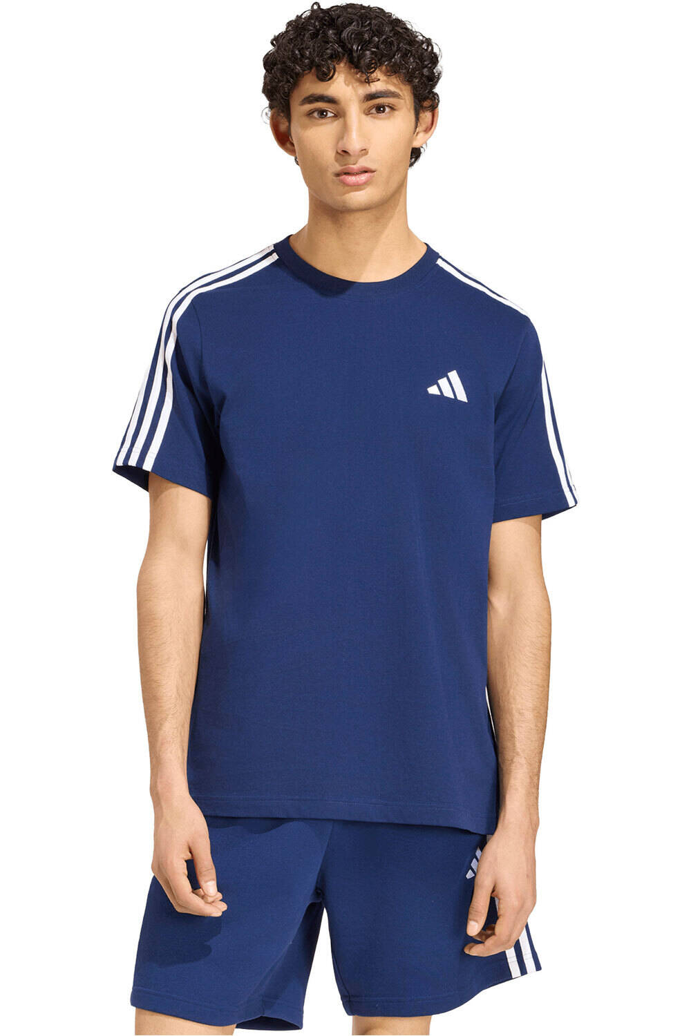 adidas camiseta manga corta hombre M 3S SJ LC T vista frontal