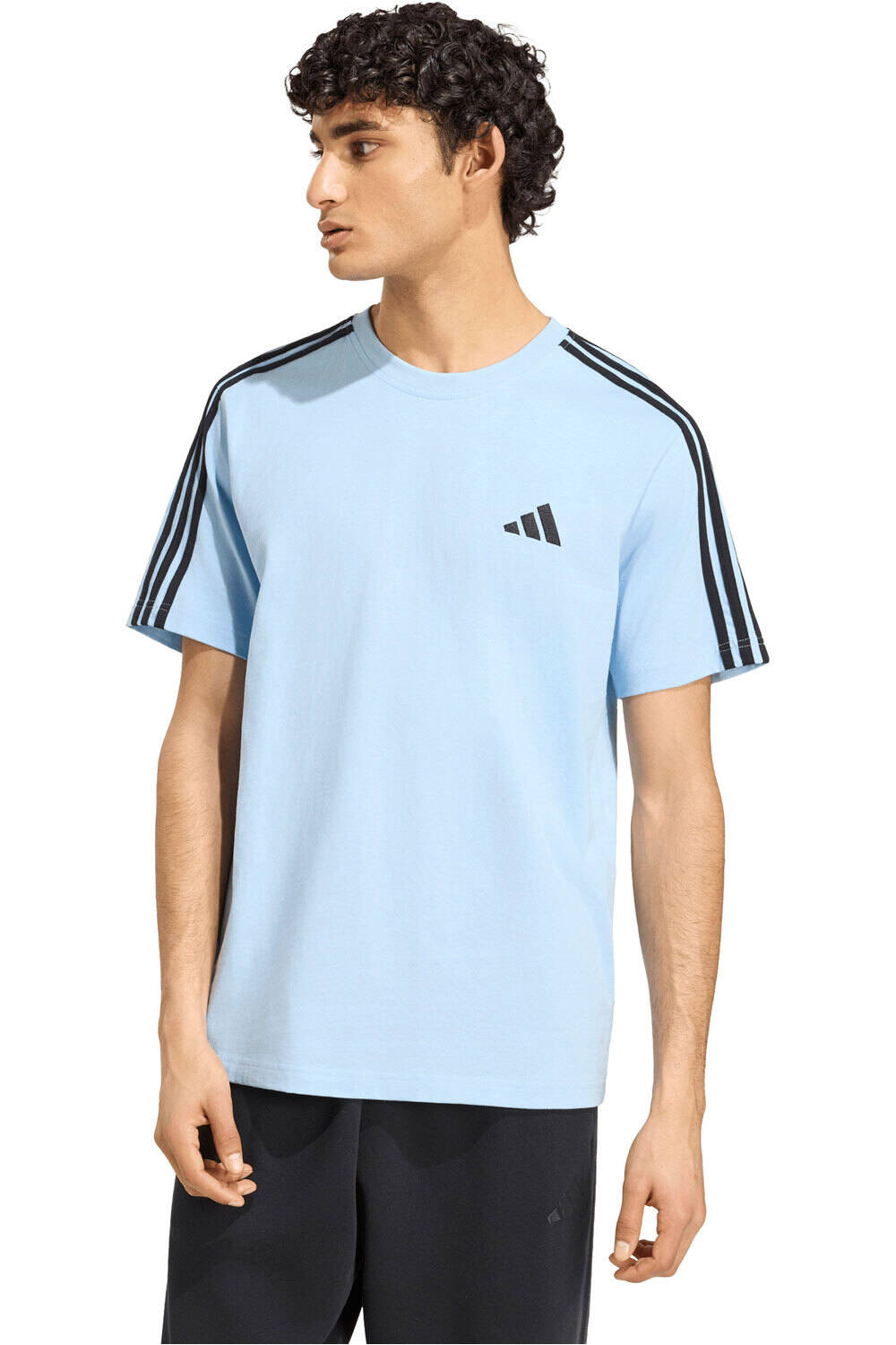 adidas camiseta manga corta hombre M 3S SJ LC T vista frontal