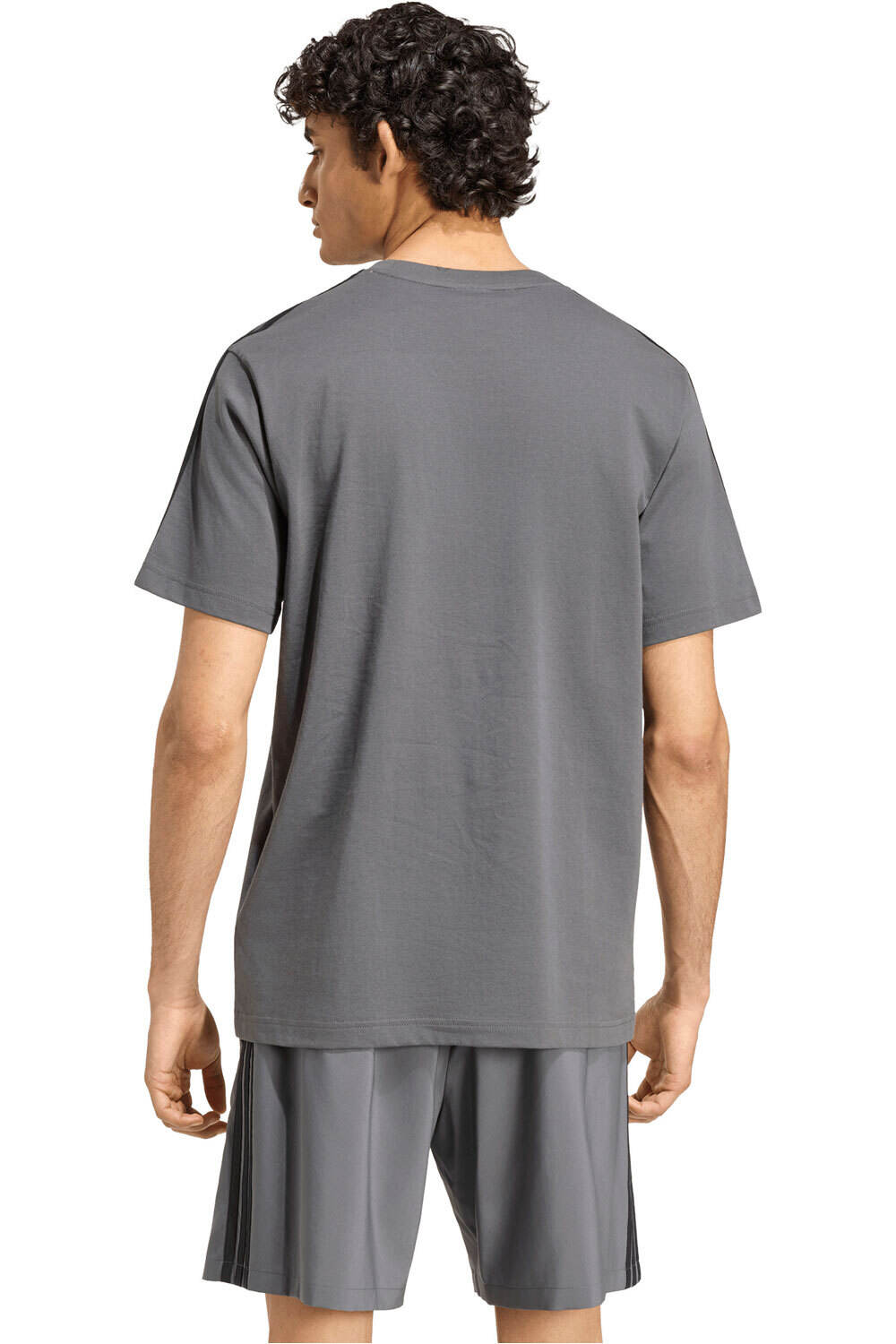 adidas camiseta manga corta hombre M 3S SJ LC T vista trasera