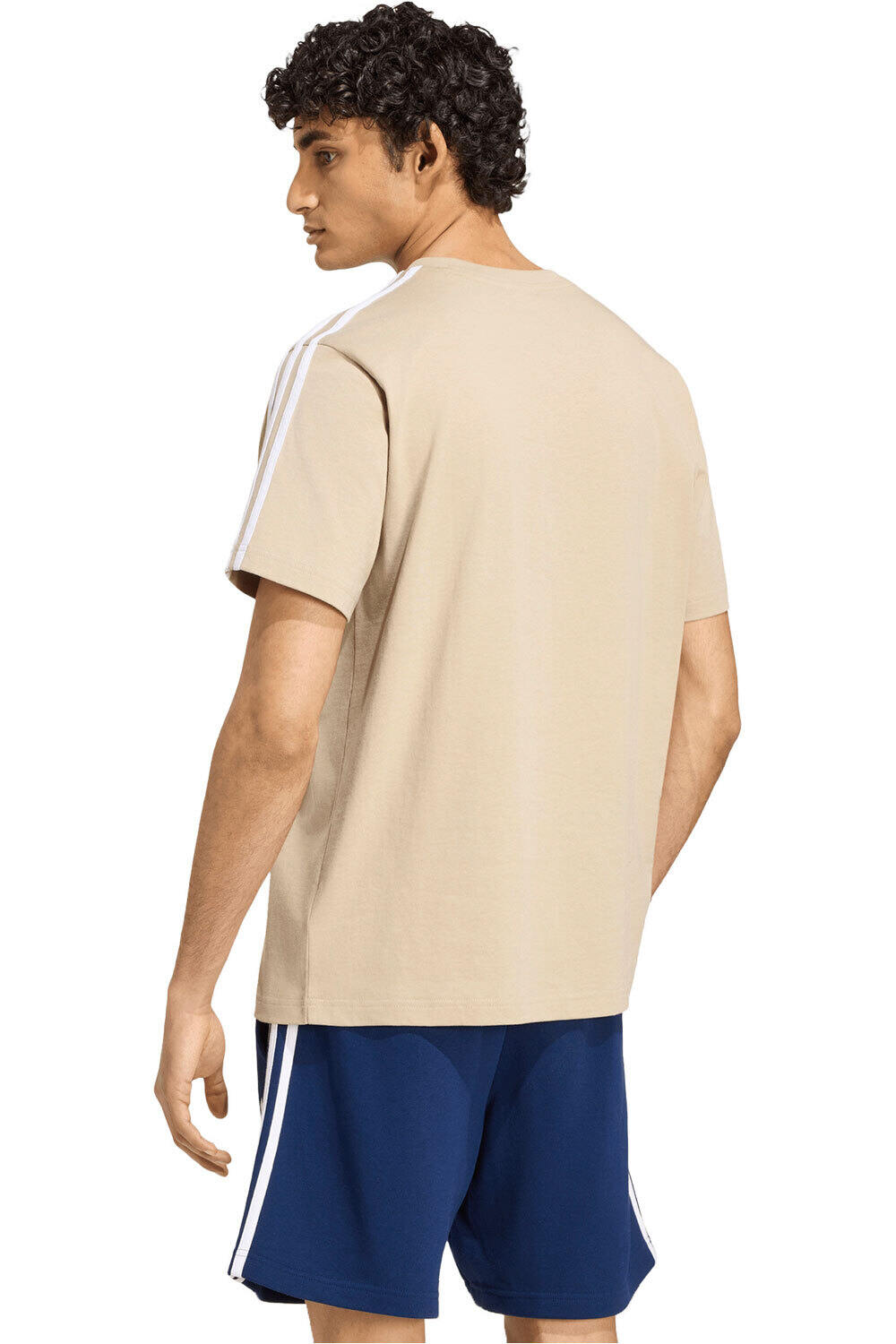 adidas camiseta manga corta hombre M 3S SJ LC T vista trasera