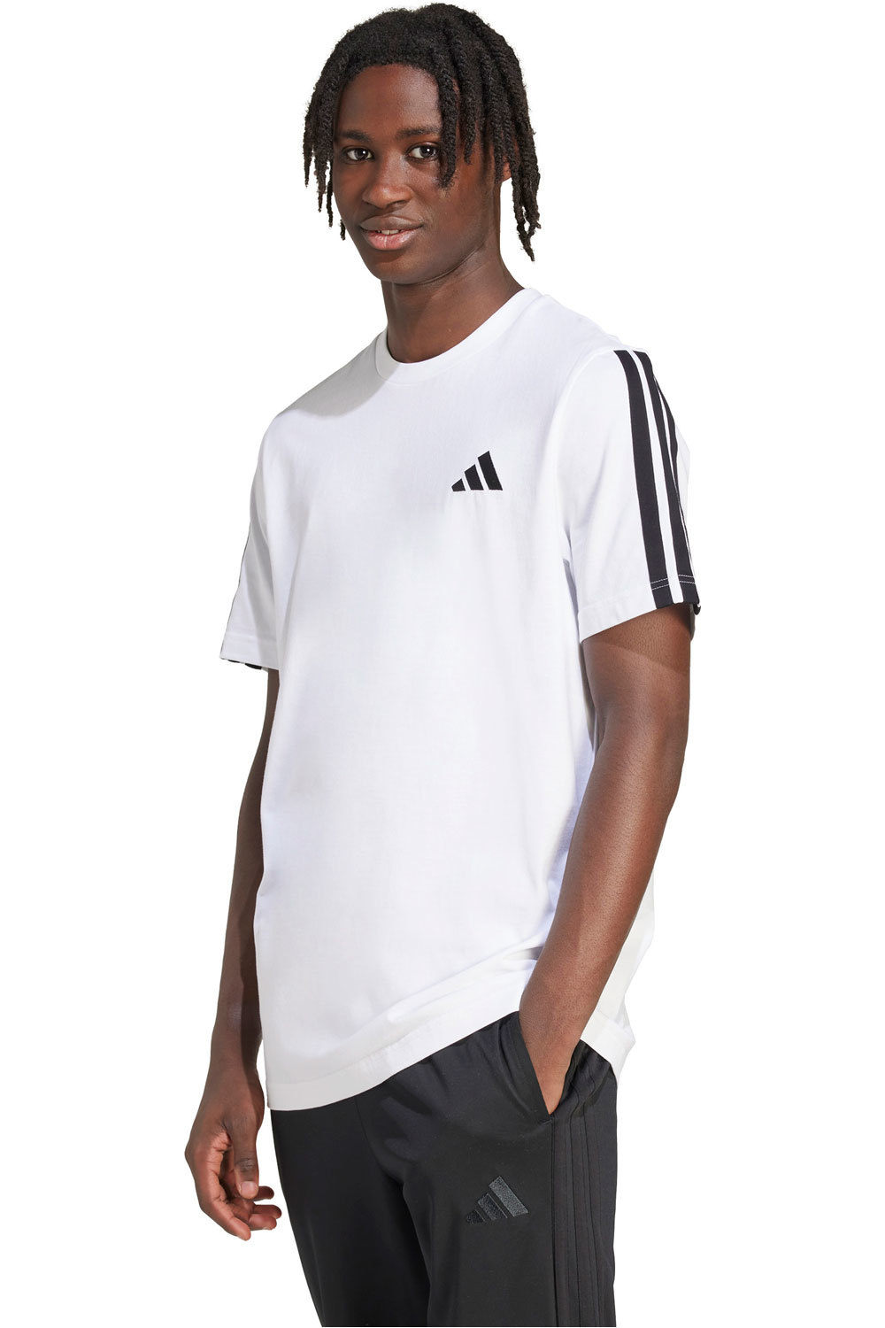 adidas camiseta manga corta hombre M 3S SJ T vista frontal