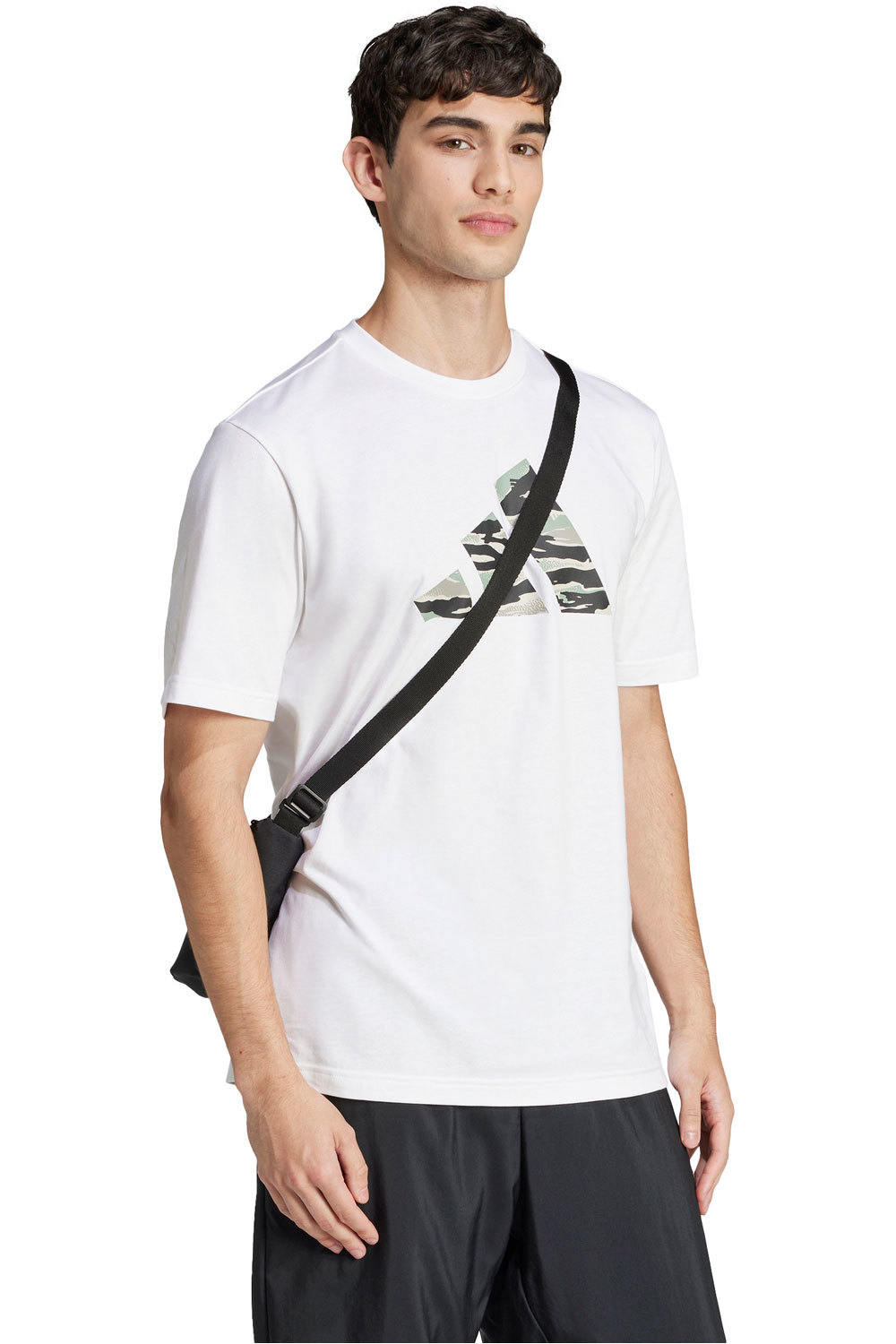 adidas camiseta manga corta hombre M C CAMO LOGO T vista detalle