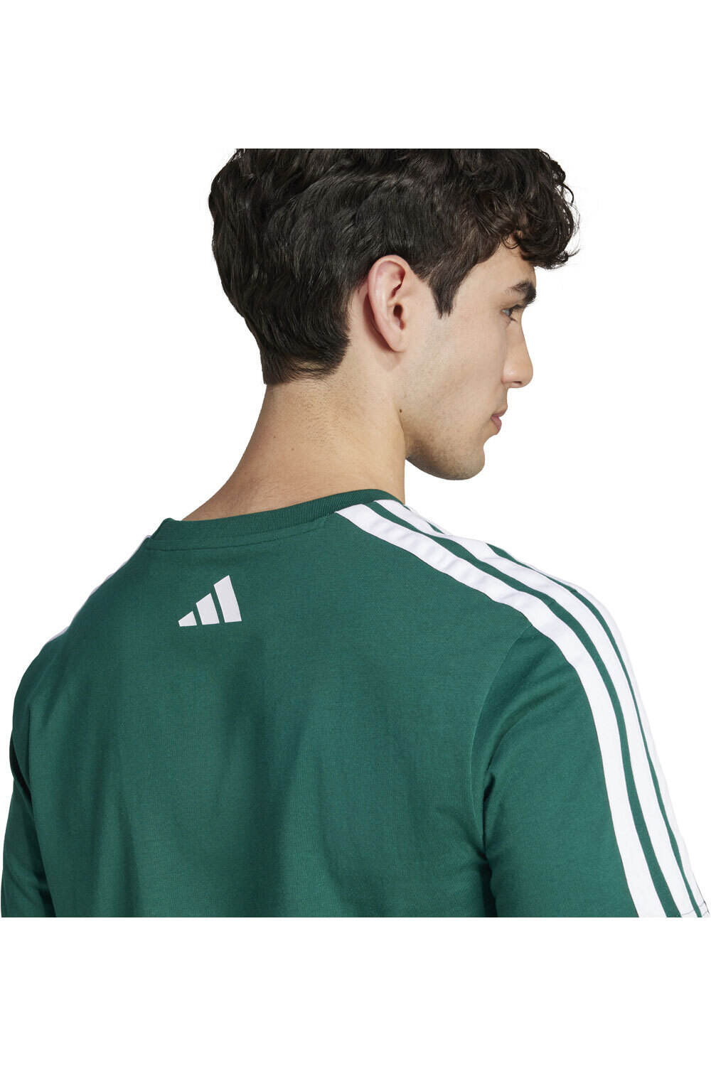 adidas camiseta manga corta hombre M C COLLEG TEE vista detalle