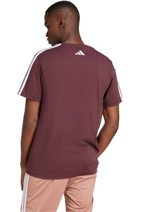 adidas camiseta manga corta hombre M C COLLEG TEE vista trasera