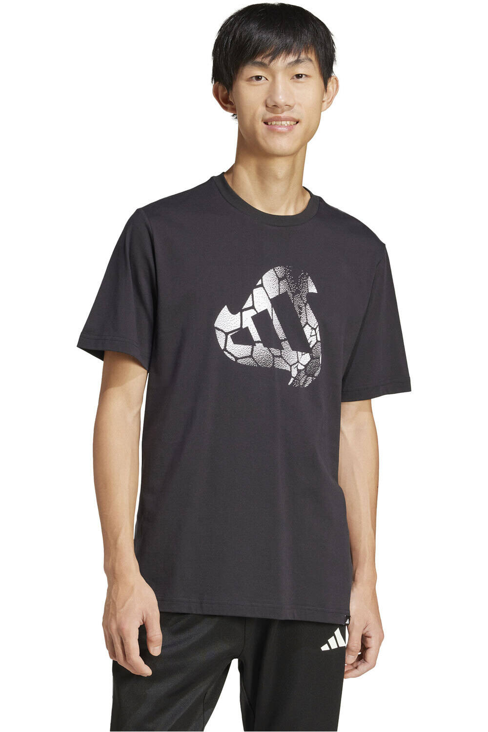 adidas camiseta manga corta hombre M C HOT Q1 TEE vista frontal