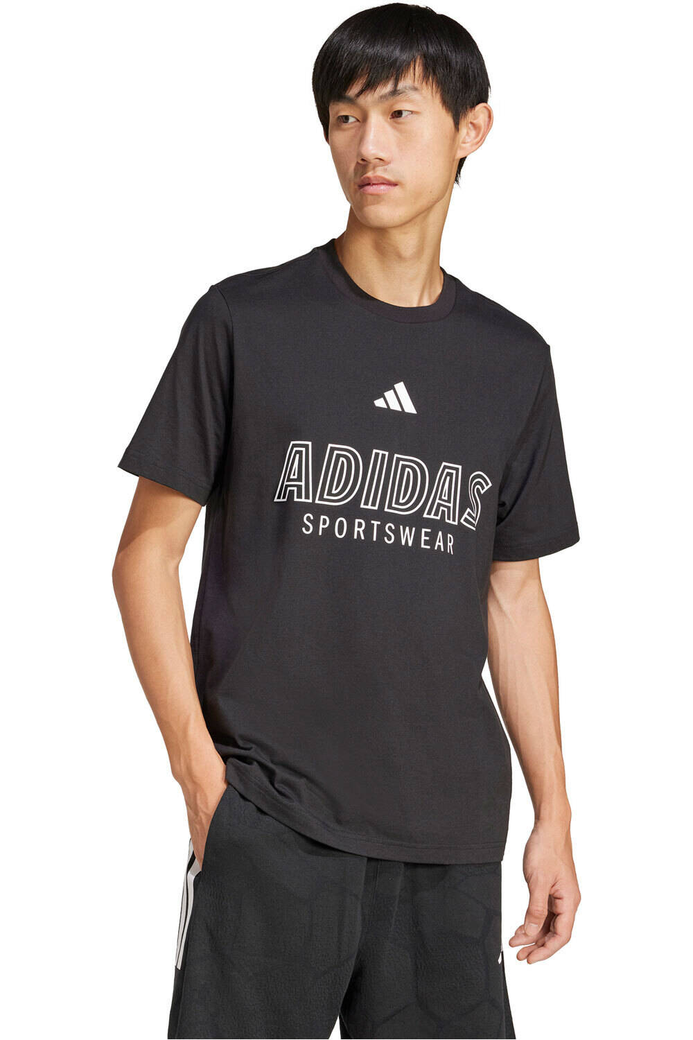 adidas camiseta manga corta hombre M C HOT SPW TEE vista detalle