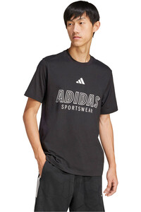 adidas camiseta manga corta hombre M C HOT SPW TEE vista detalle