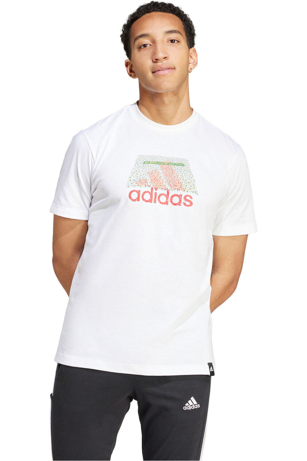 adidas camiseta manga corta hombre M CODES BOS T vista frontal