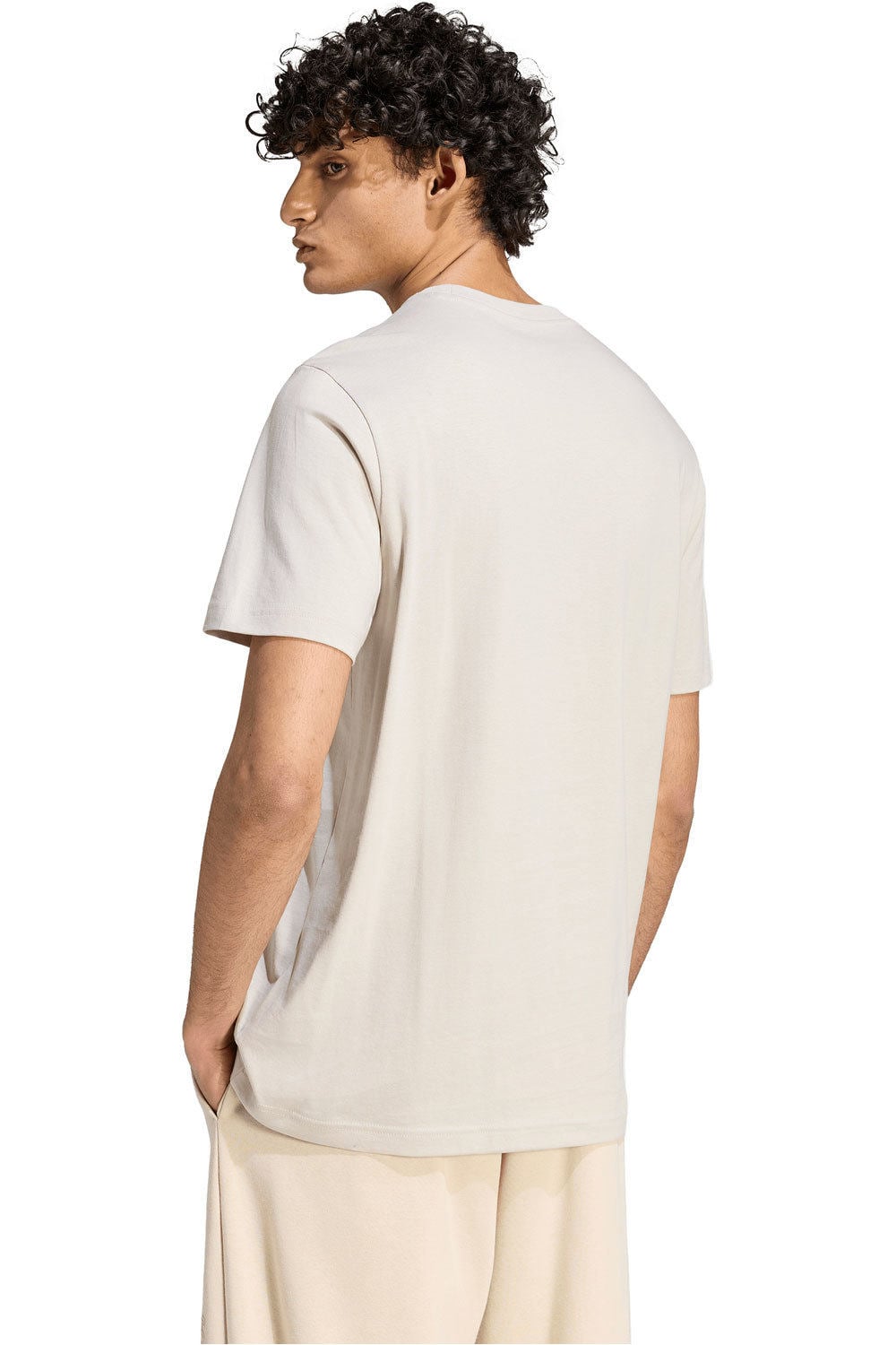 adidas camiseta manga corta hombre M COLLEGIATE T vista trasera