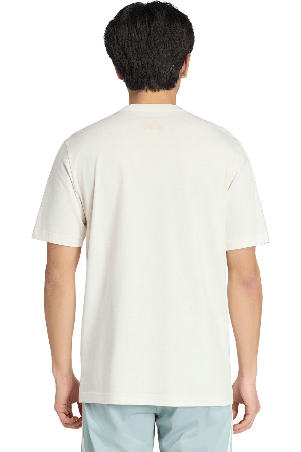 adidas camiseta manga corta hombre M DISTRESSED T vista trasera