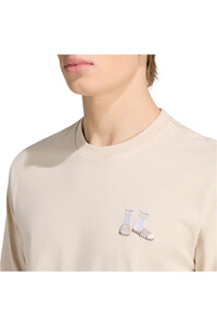 adidas camiseta manga corta hombre M EMB SLIDES T vista detalle