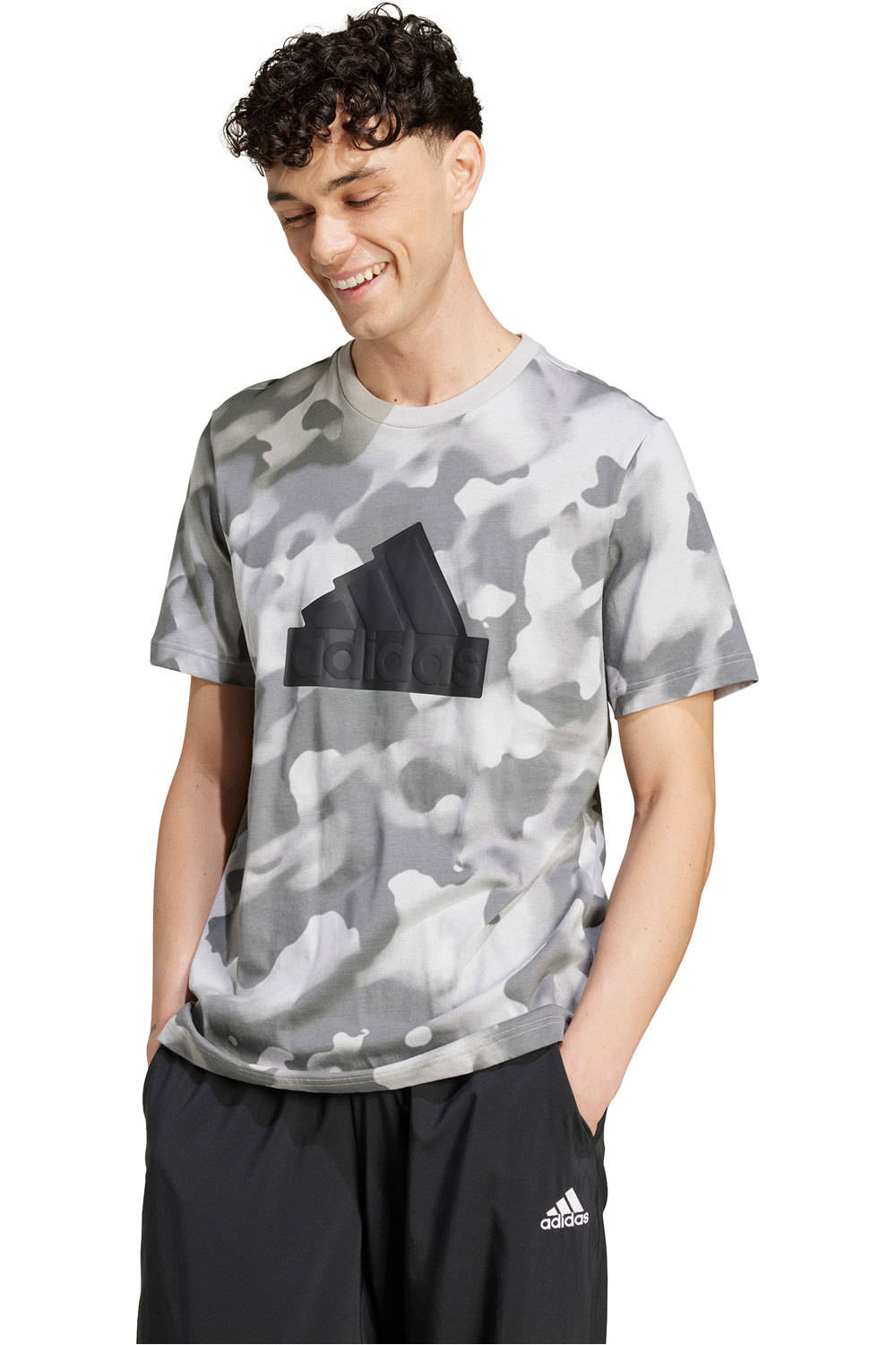 adidas camiseta manga corta hombre M FI BOS T AOP vista frontal