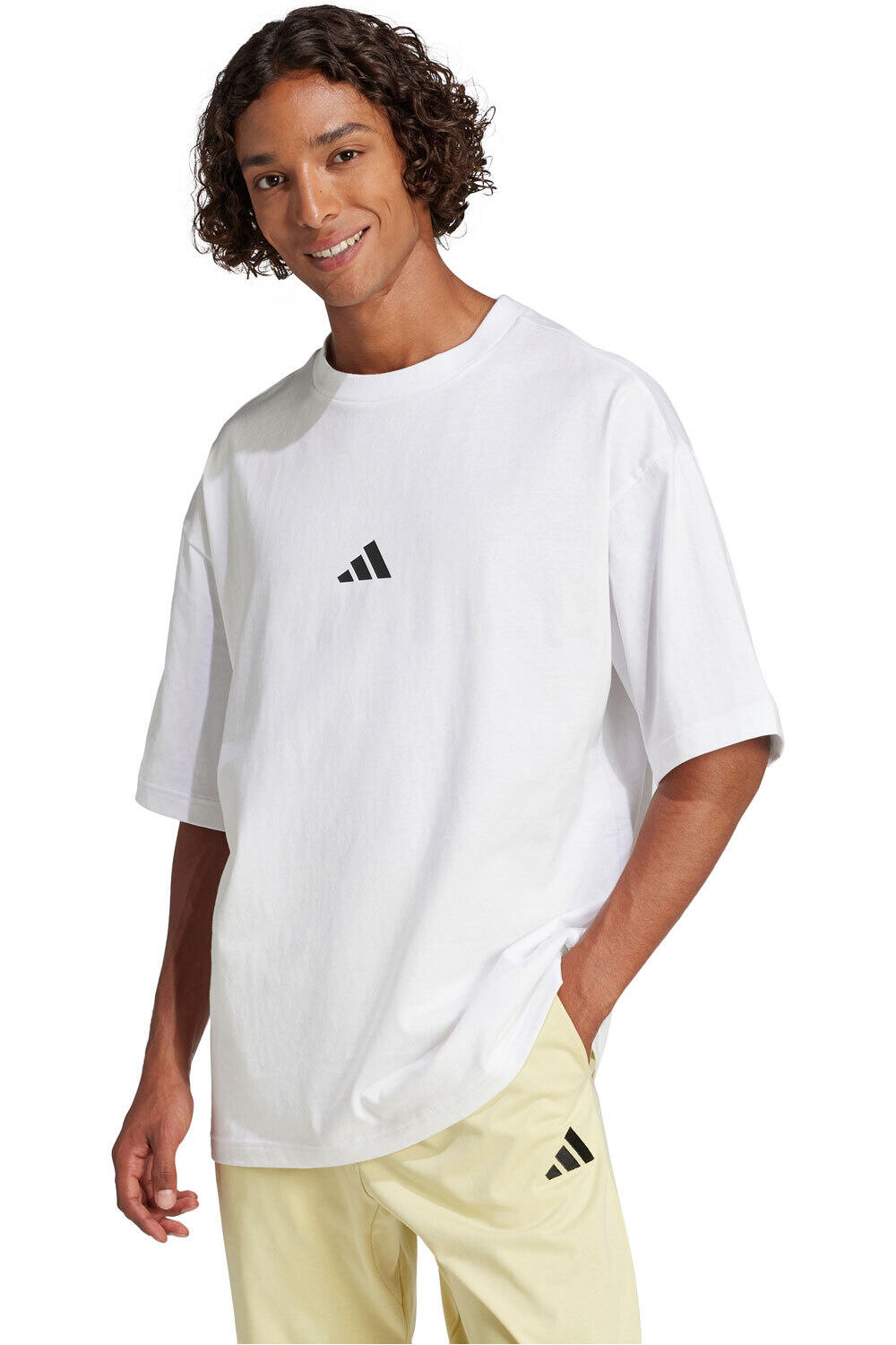 adidas camiseta manga corta hombre M FI SL T vista frontal