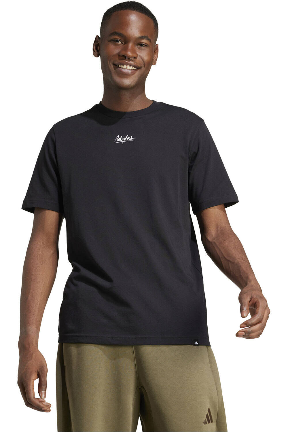 adidas camiseta manga corta hombre M L B LEMON T vista frontal