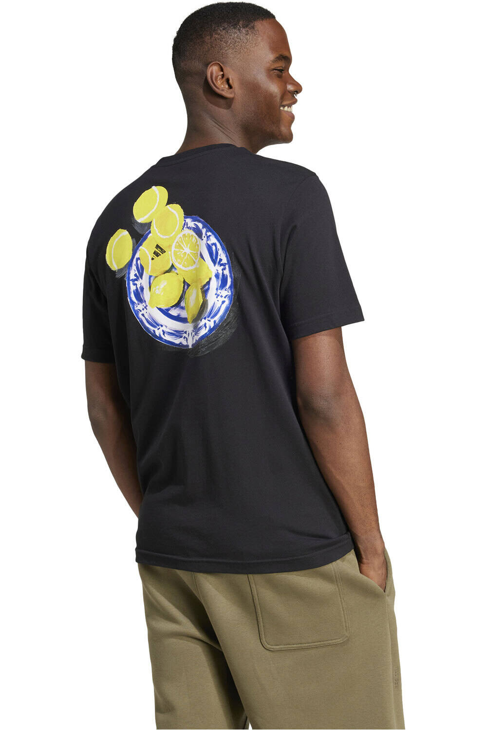 adidas camiseta manga corta hombre M L B LEMON T vista trasera