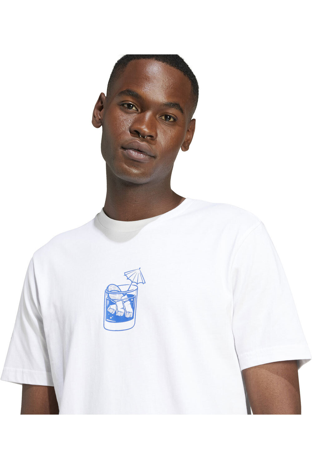 adidas camiseta manga corta hombre M L DRINK TEE vista detalle