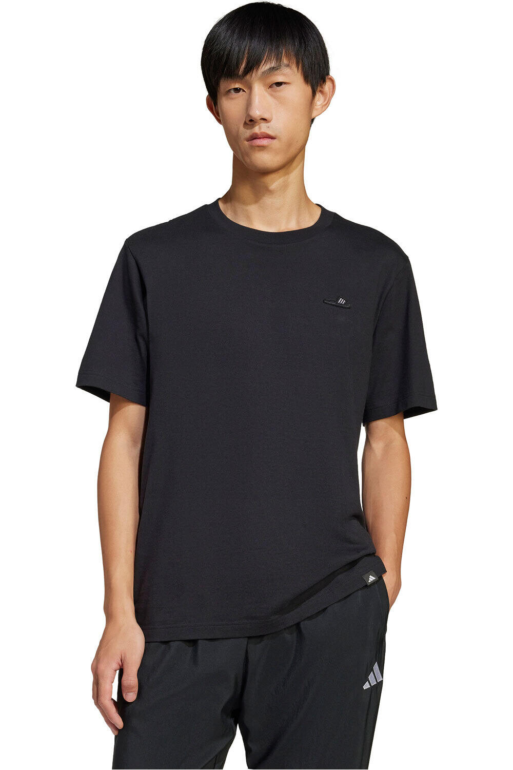 adidas camiseta manga corta hombre M L SLIDE TEE vista frontal