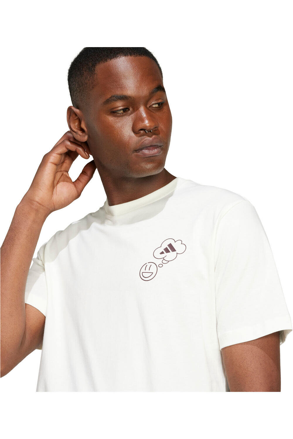 adidas camiseta manga corta hombre M L VERB CIR T 04