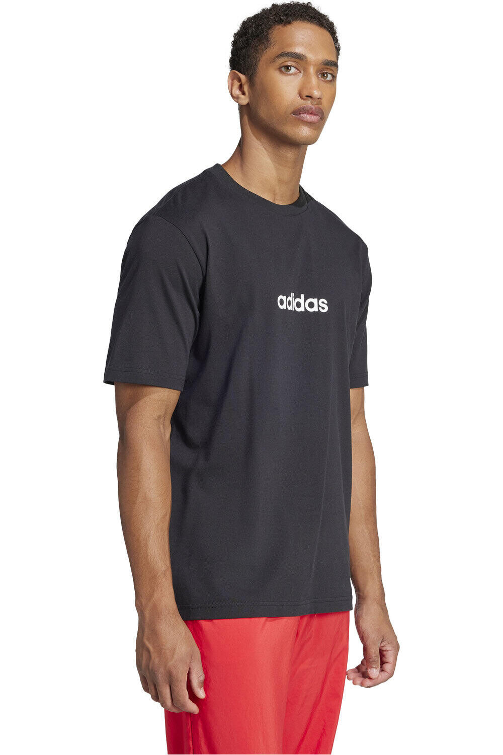 adidas camiseta manga corta hombre M LIN SJ T vista detalle