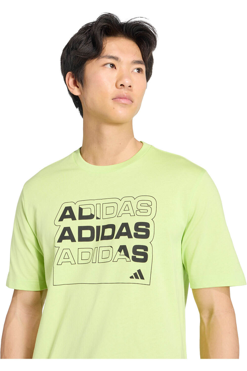 adidas camiseta manga corta hombre M MULTI L TEE vista detalle